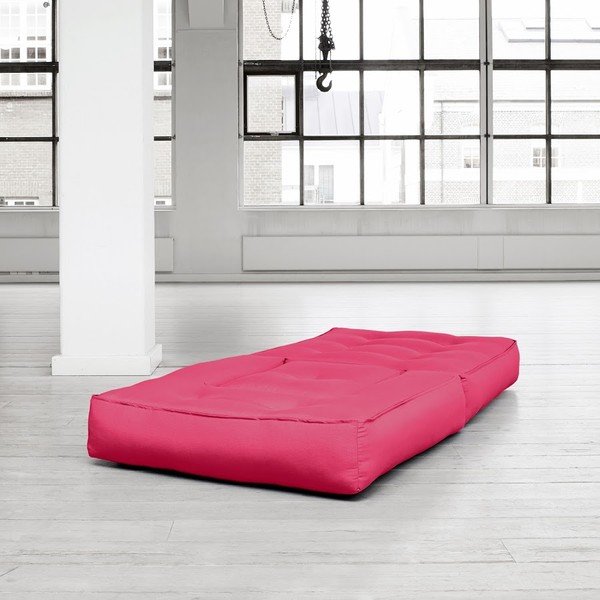 Fotel rozkładany Karup Cube Magenta-image-2