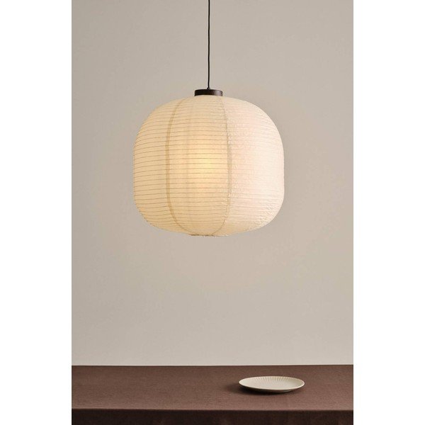 Beżowa papierowa lampa wisząca ø 65 cm Selma – Jotex-image-1