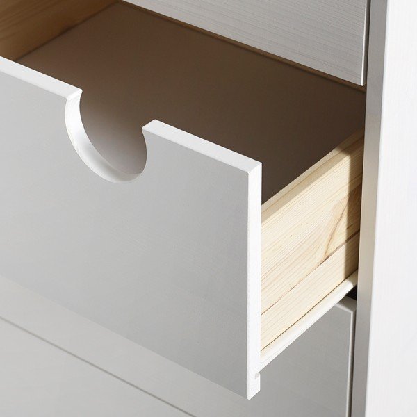 Komoda z 4 szufladami Karup Design House Natural/White-image-1