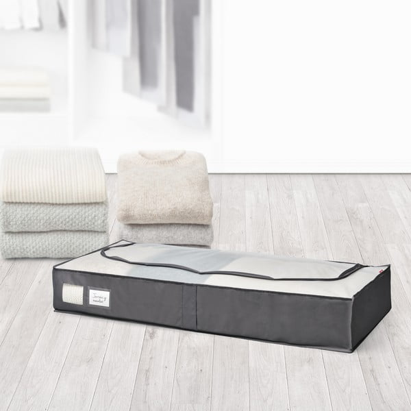 Usztywniany tekstylny pojemnik pod łóżko – Rayen-image-1