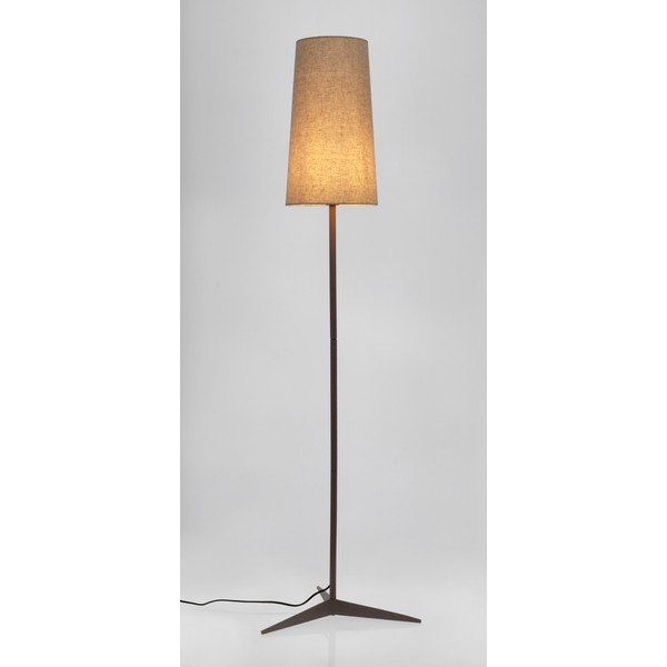 Beżowa lampa stojąca z tekstylnym kloszem (wysokość 166 cm) Assam – Bizzotto-image-1