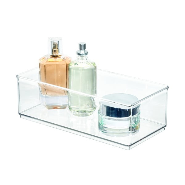 Przezroczysty pojemnik iDesign The Home Edit, 11,9x24x8,1 cm-image-3