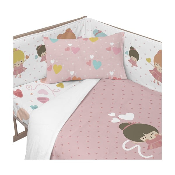 Ochraniacz do łóżeczka 210 cm Dancing – Mr. Fox-image-1