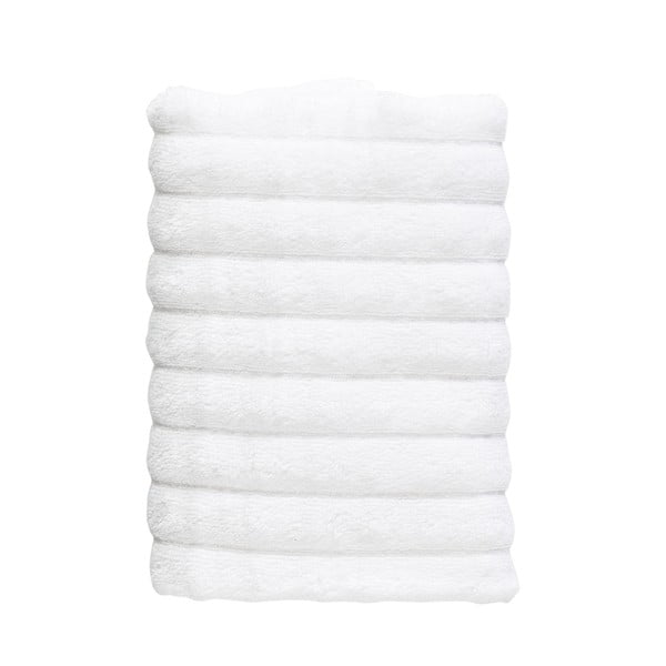 Biały bawełniany ręcznik 100x50 cm Inu − Zone