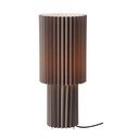 Szara lampa stołowa z tekstylnym kloszem (wysokość 45 cm) Catis – Markslöjd