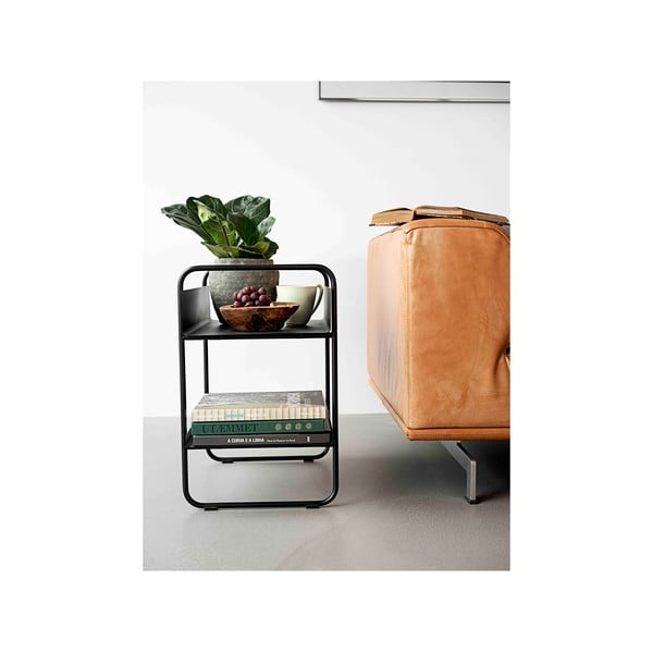 Czarna metalowa konsola 36x48 cm A-Console – Zone-image-2