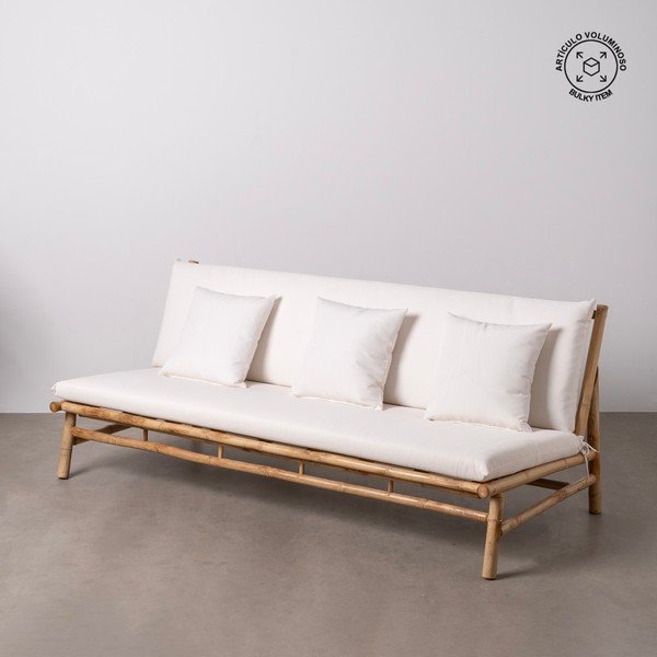 Biała sofa 200 cm Bamboo – Ixia-image-1