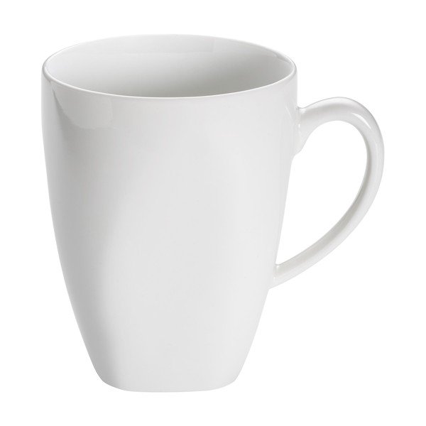 Biały porcelanowy kubek Maxwell & Williams Basic, 340 ml