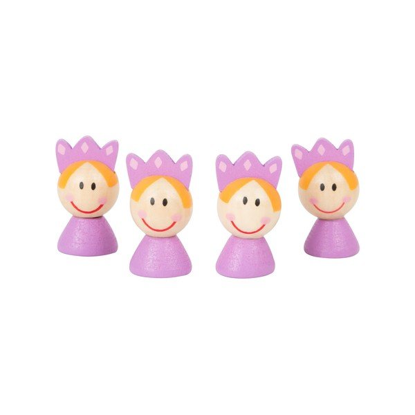 Drewniana gra planszowa Legler Ludo Princess-image-2