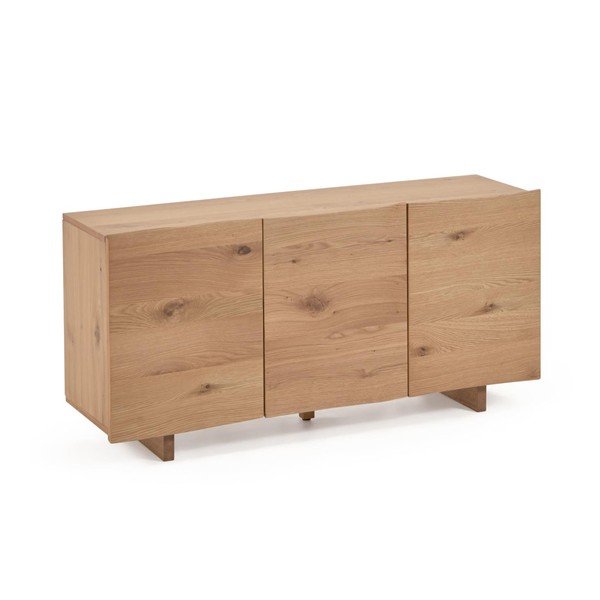 Niska komoda w dekorze dębu 150x71 cm Rasha – Kave Home