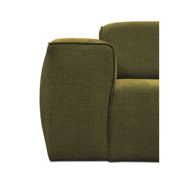 Zielona sofa 3-osobowaz pufem Cosmopolitan Design Phoenix-image-3