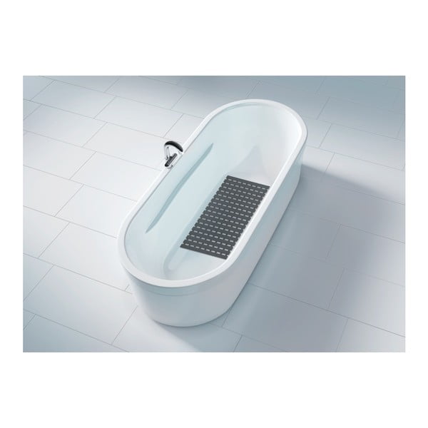 Ciemnoszara mata pod prysznic lub do wanny Wenko Arinos, 63x40 cm-image-2