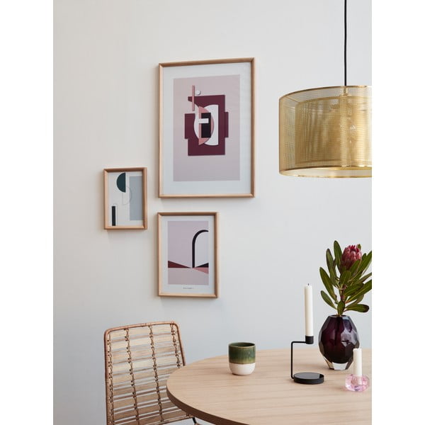 Lampa wisząca w kolorze złota Hübsch Karimo-image-1