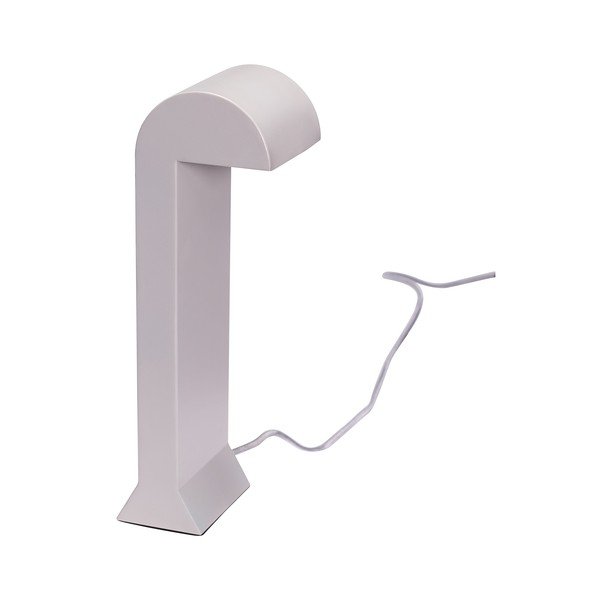 Jasnoszara lampa stołowa LED ze ściemniaczem (wysokość 34 cm) Soothe – Hübsch-image-2