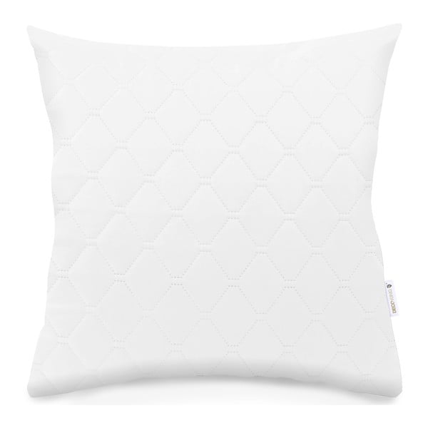 Biała poszewka na poduszkę z mikrowłókna DecoKing Axel, 40x40 cm