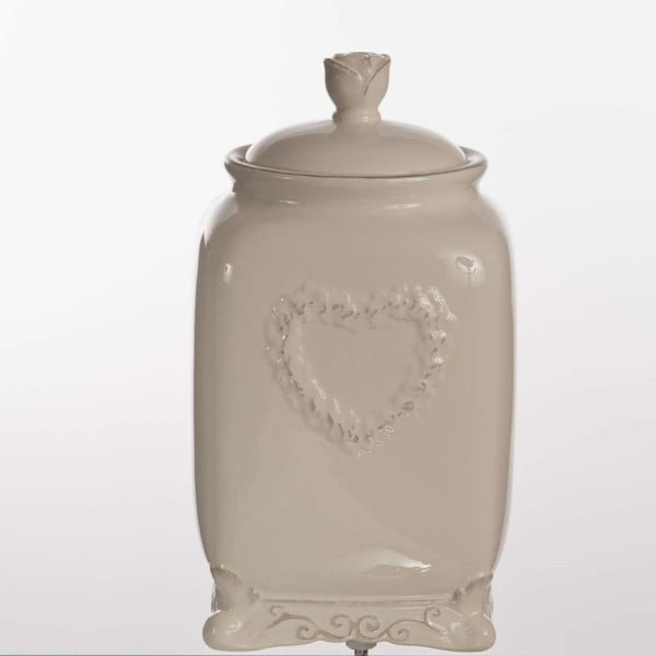 Ceramiczny pojemnik Cuore, 25 cm