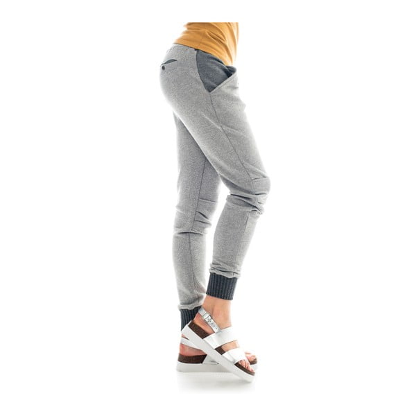 Szaro-grafitowe bawełniane spodnie dresowe Lull Loungewear Couves, rozm. XS