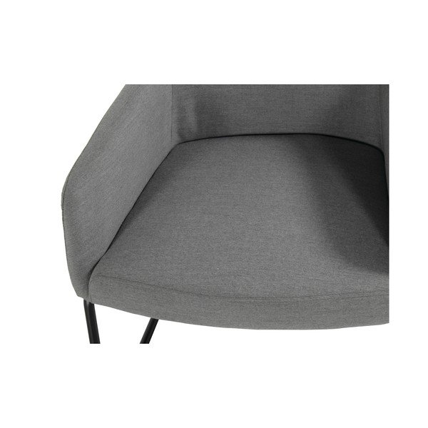 Szary tapicerowany fotel ogrodowy Chris – Hartman-image-3