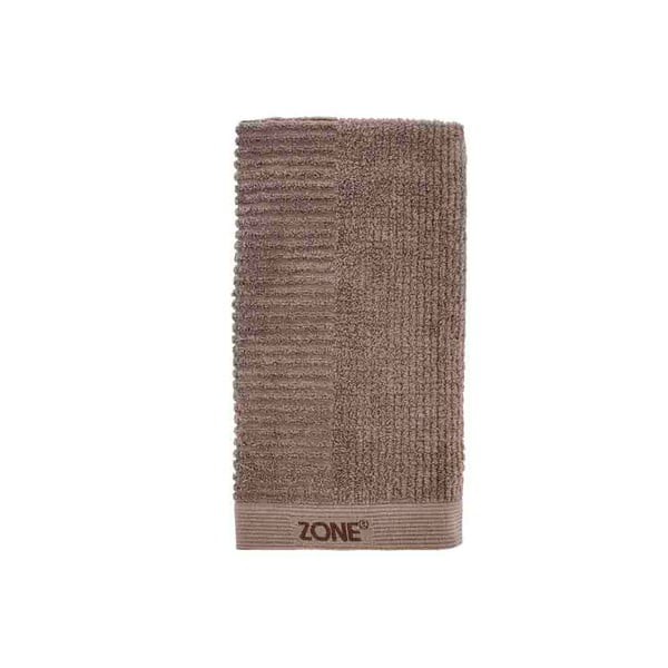 Brązowy bawełniany ręcznik 50x100 cm – Zone
