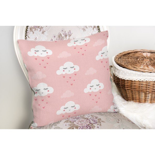 Poszewka na poduszkę z domieszką bawełny Minimalist Cushion Covers Modern Cloud Modern, 45x45 cm-image-1