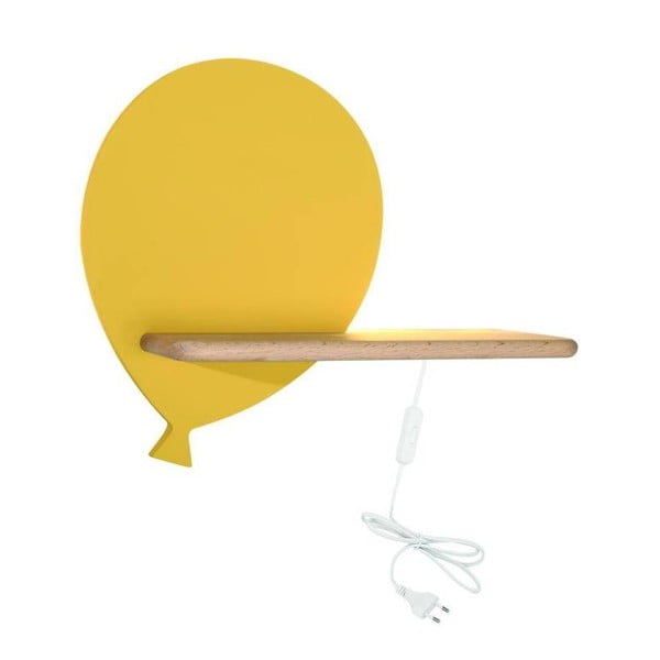 Żółta lampa dziecięca Balloon – Candellux Lighting