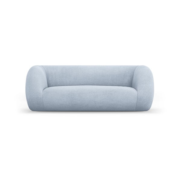 Jasnoniebieska sofa z materiału bouclé 210 cm Essen – Cosmopolitan Design