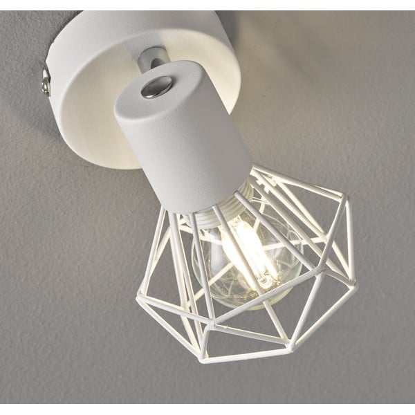 Biała lampa punktowa 8x14 cm Ran – Fischer & Honsel-image-2