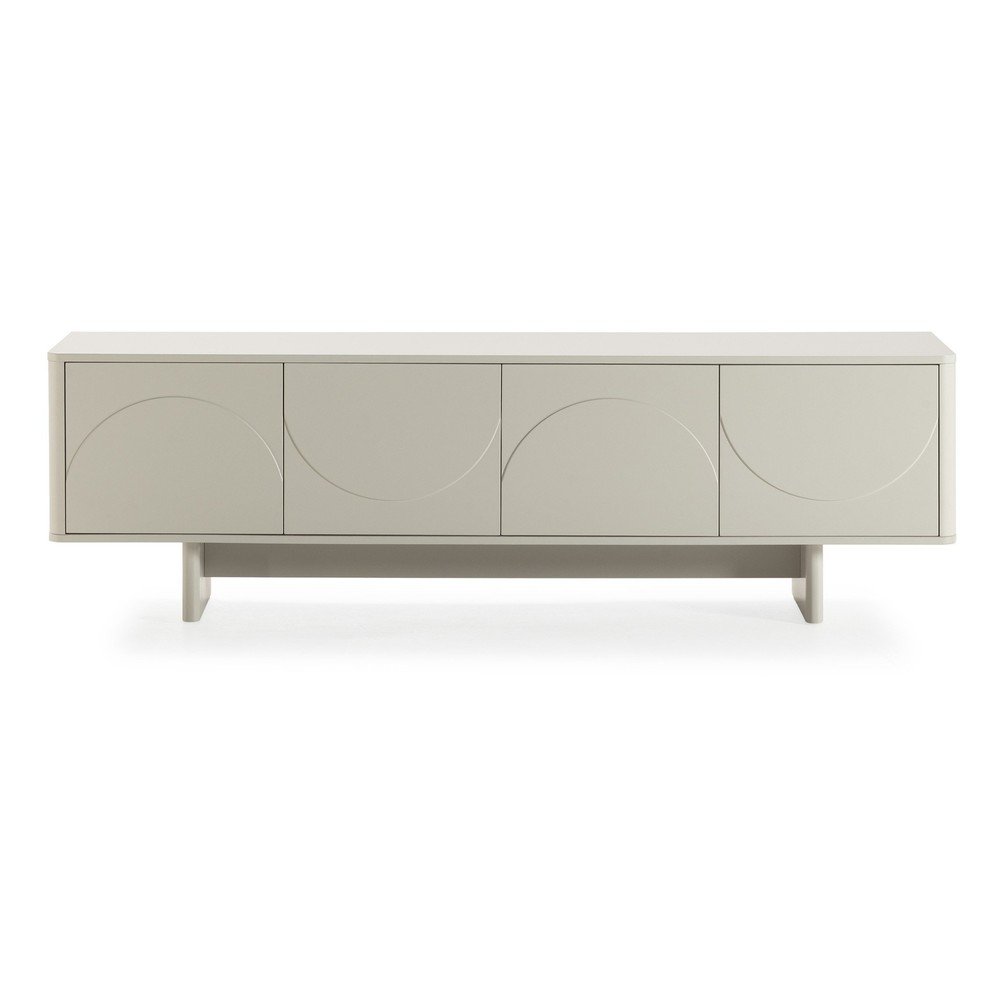 Kremowa szafka pod TV 180x55x40 cm Solei – MOME