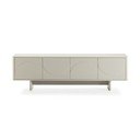 Kremowa szafka pod TV 180x55x40 cm Solei – MOME
