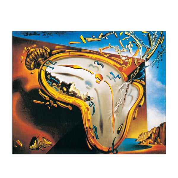 Obraz Salvador Dalí - Trwałość pamięci, 75x60 cm