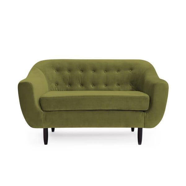 Zielona sofa 2-osobowa Vivonita Laurel Olive