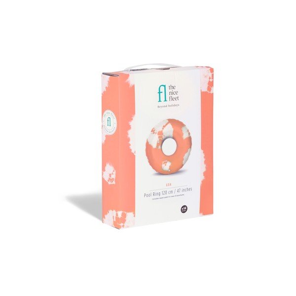 Pomarańczowe koło dmuchane The Nice Fleet Goa, ø 120 cm-image-2