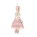 Zestaw 2 różowych wielkanocnych dekoracji Dakls Easter Bunny