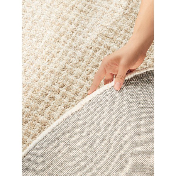 Wełniany okrągły dywan w naturalnym kolorze ø 160 cm Eloise – Hanse Home-image-1