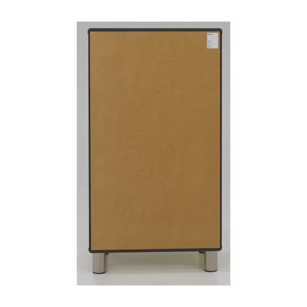 Czarna wysoka komoda 60x111 cm Malibu – Tenzo-image-1