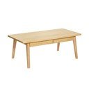 Stolik w dekorze dębu w naturalnym kolorze 60x120 cm Nice – Woodman