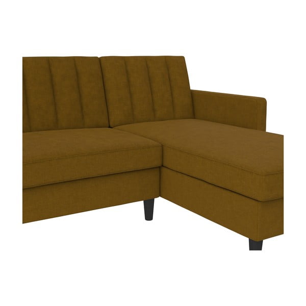 Żółty rozkładany narożnik Celine – Støraa-image-2