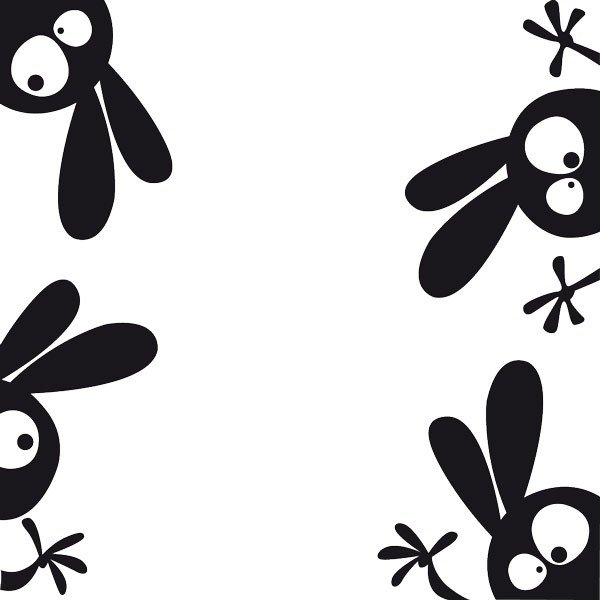 Naklejka Fanastick Funny Rabbits-image-1