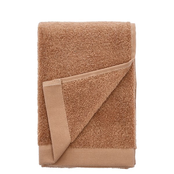 Pomarańczowy ręcznik z bawełny organicznej 50x100 cm Comfort − Södahl-image-2