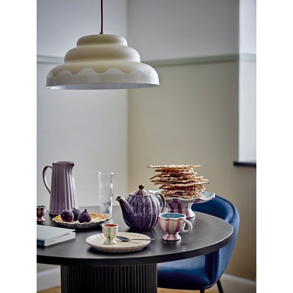 Kremowa lampa wisząca z metalowym kloszem ø 40 cm Lacya – Bloomingville-image-1