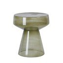 Szklany okrągły stolik ø 37 cm Dakwa – Light & Living