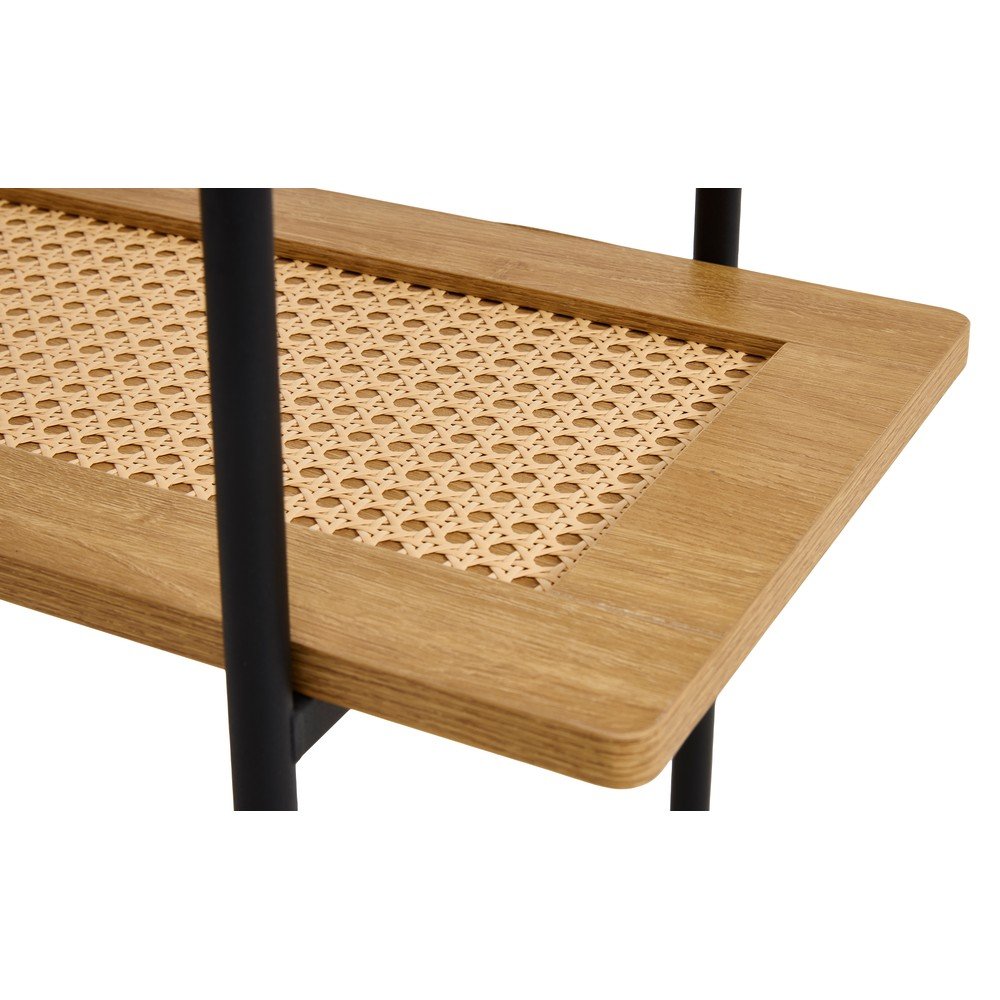 Konsola w dekorze dębu w naturalnym kolorze 37x100 cm Pensacola – Unique Furniture (zdjęcie 3)