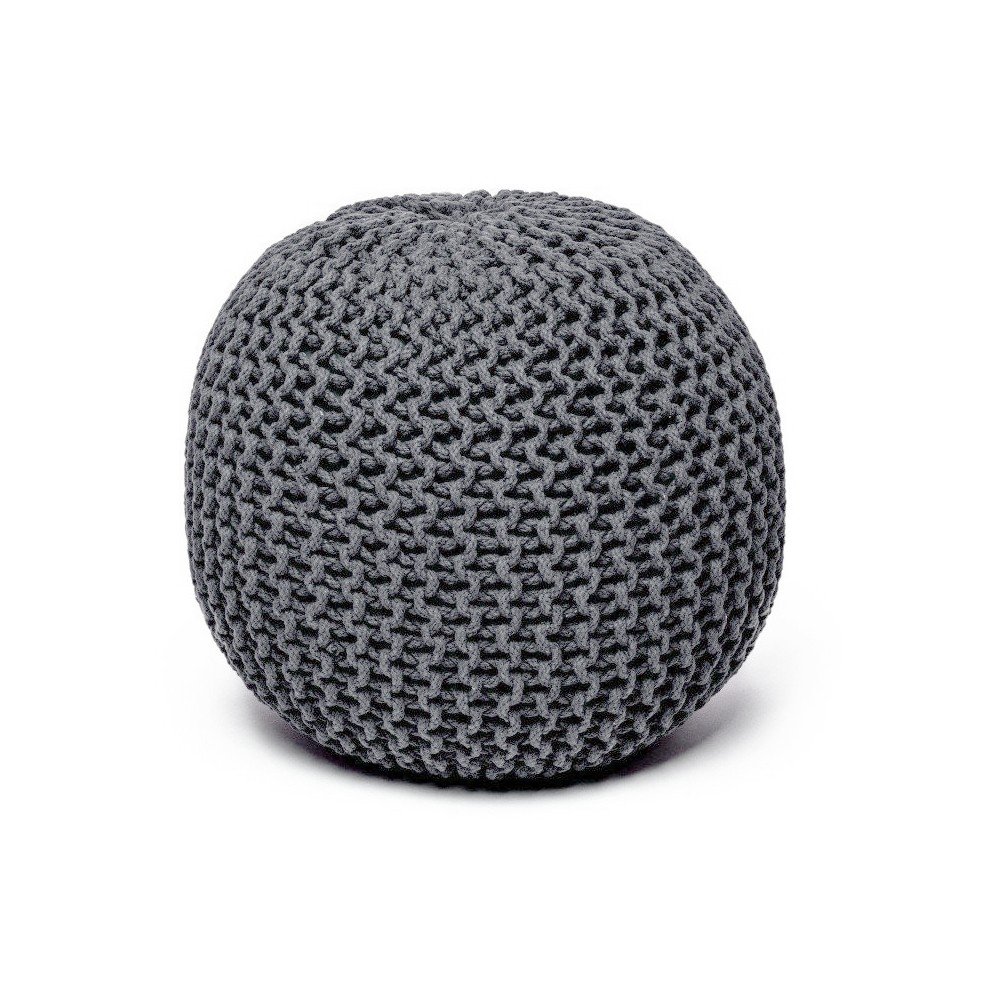 Ciemnoszary puf Bonami Essentials Jagger