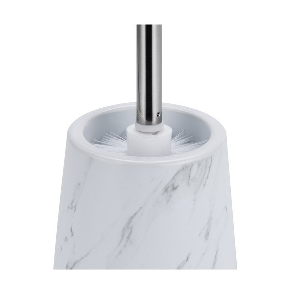 Biała ceramiczna szczotka do WC Marble – Tomasucci-image-1
