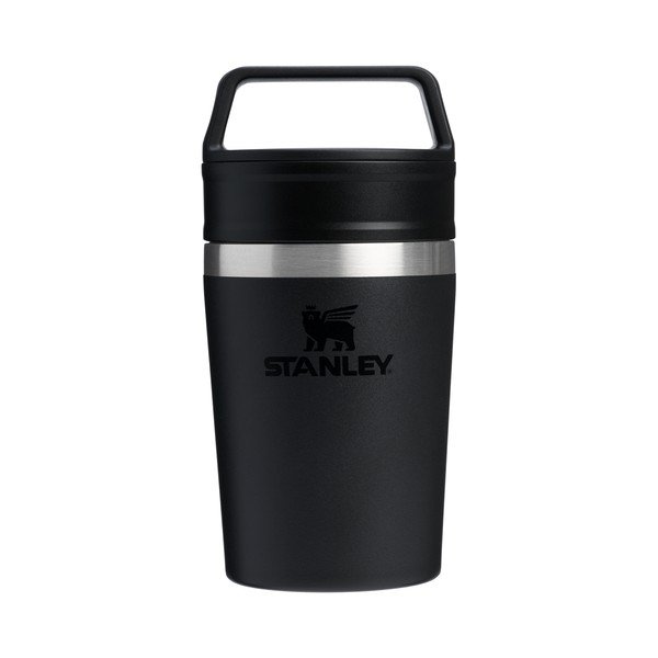 Czarny kubek termiczny ze stali nierdzewnej 230 ml Café-To-Go Travel Mug Black 2.0 – Stanley