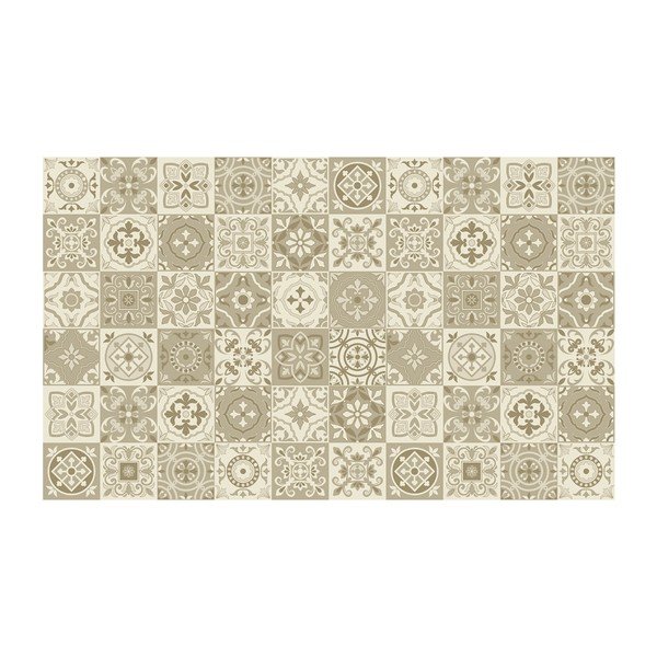 Zestaw 60 naklejek ściennych Ambiance Wall Decal Cement Tiles Fortunato, 15x15 cm-image-2