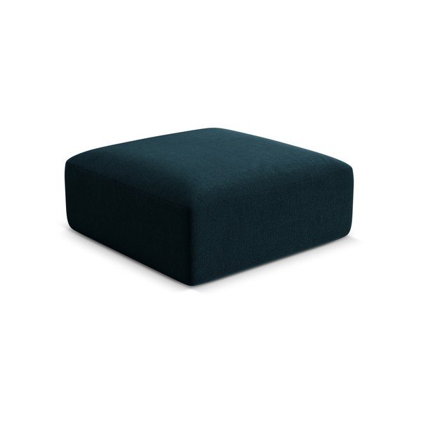 Morski aksamitny podnóżek Campi – Cosmopolitan Design