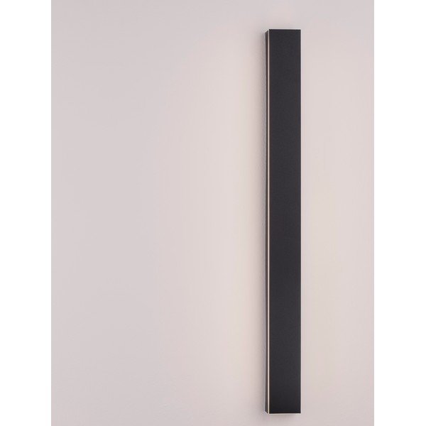 Aluminiowy kinkiet LED w kolorze matowej czerni Colby – Nova Luce-image-1