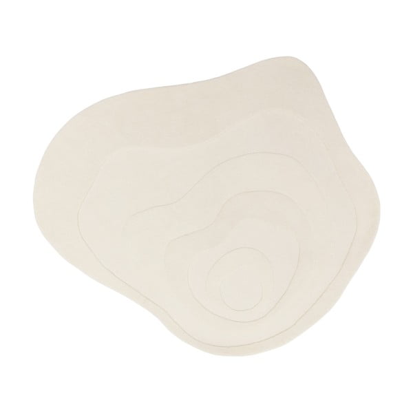 Biały dywan wełniany 150x150 cm Olsen – Asiatic Carpets