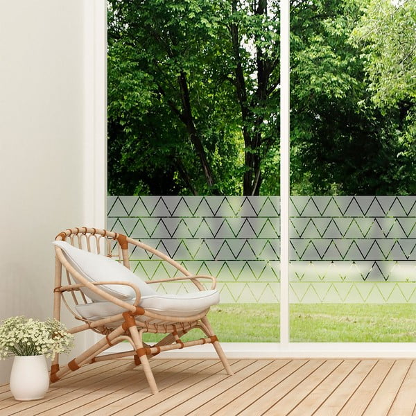 Zestaw naklejek na okno 100 szt. 10x10 cm Triangle – Ambiance-image-3